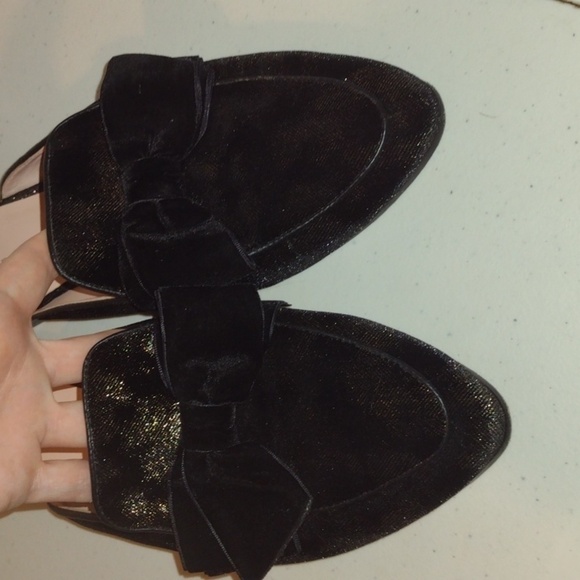 Carnegie Metallic Kate Spade Mules!kate spade size 9.5 - Picture 2 of 13